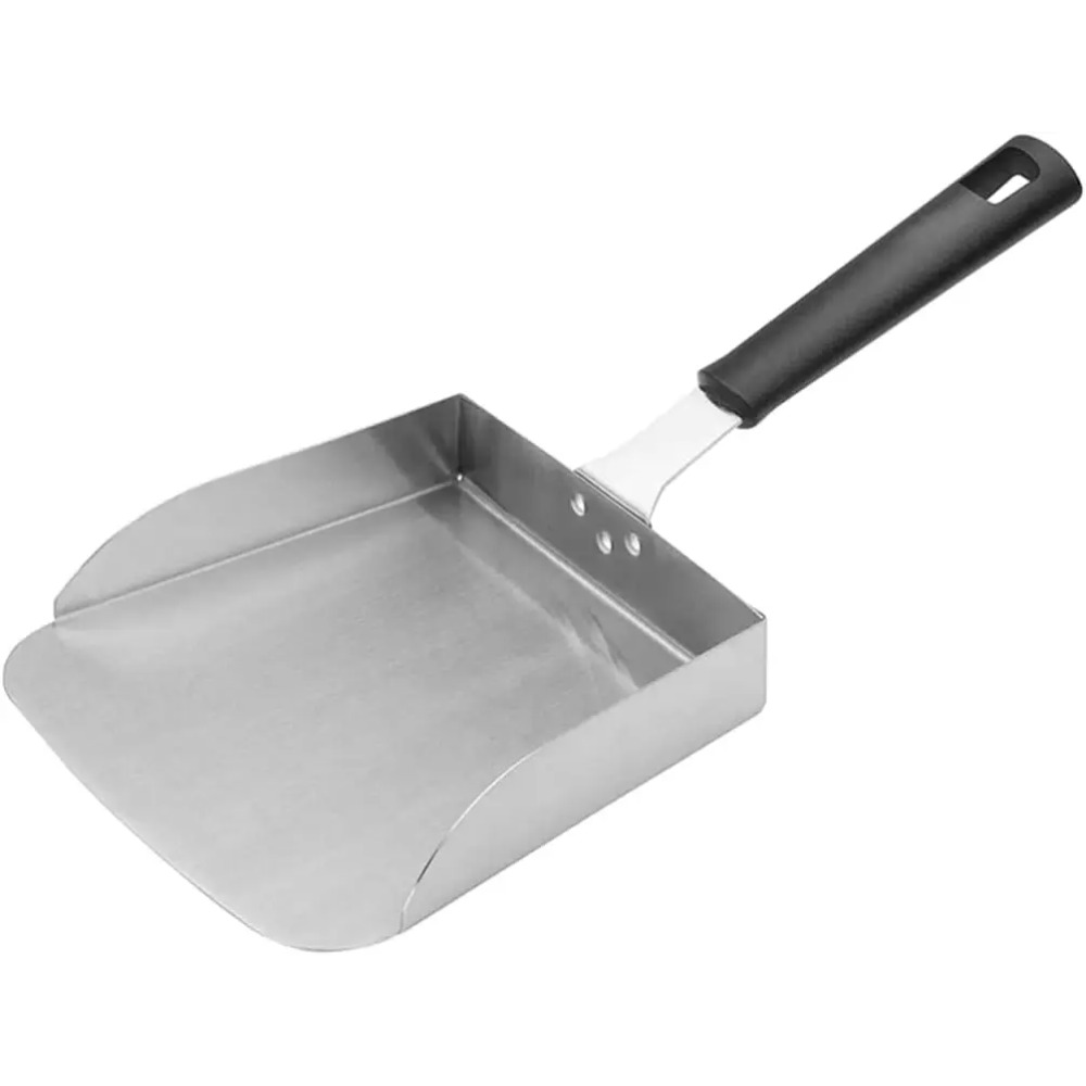 Outdoor Camping Griddle - Bratpfanne Food Mover Edelstahl Hamburger Pommes