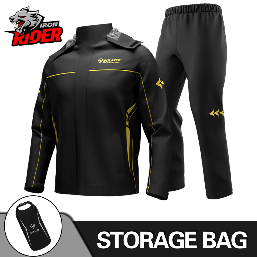 Camping Quad - Motorrad Regenmantel Anzug Regensturm Prävention Jacke