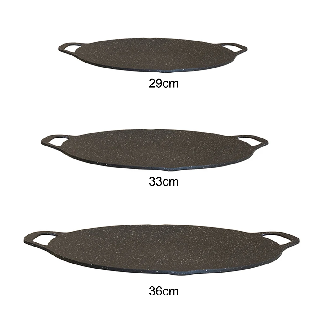 Outdoor Camping Griddle - Backformen Pfannen Antihaft-Ölbrat Backform Induktion sherd