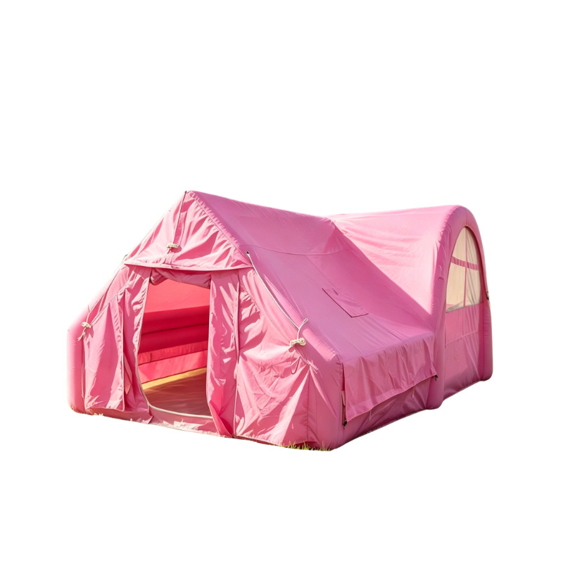 Outdoor Camping And Glamping - 12,6 m² Aufblasbares Campingzelt, All-in-One Luftbalken