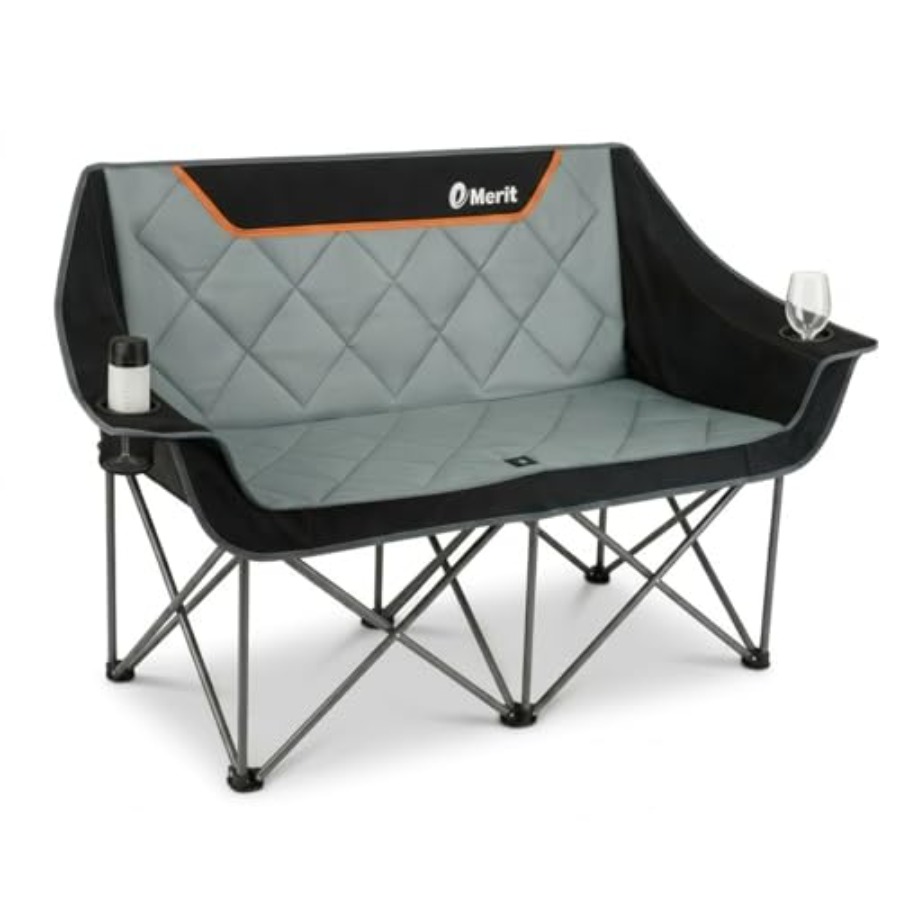 Camping Quad - Übergroßer, vollständig gepolsterter Campingstuhl für Outdoor-Events