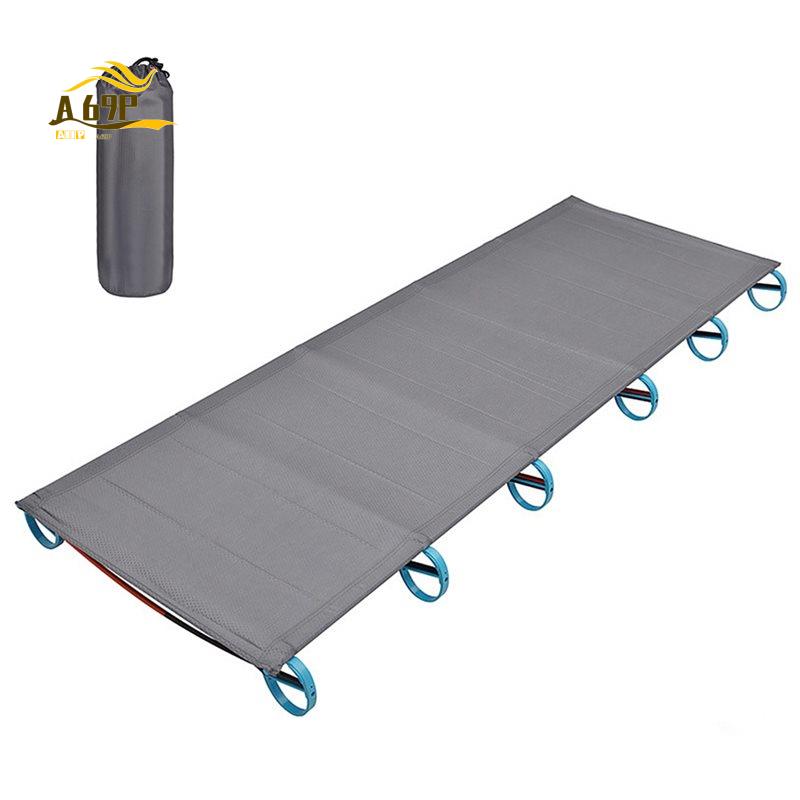 Outdoor Camping Cot - A69P-Outdoor Tragbares Campingbett Reisebett Ultraleichtes Zeltbett