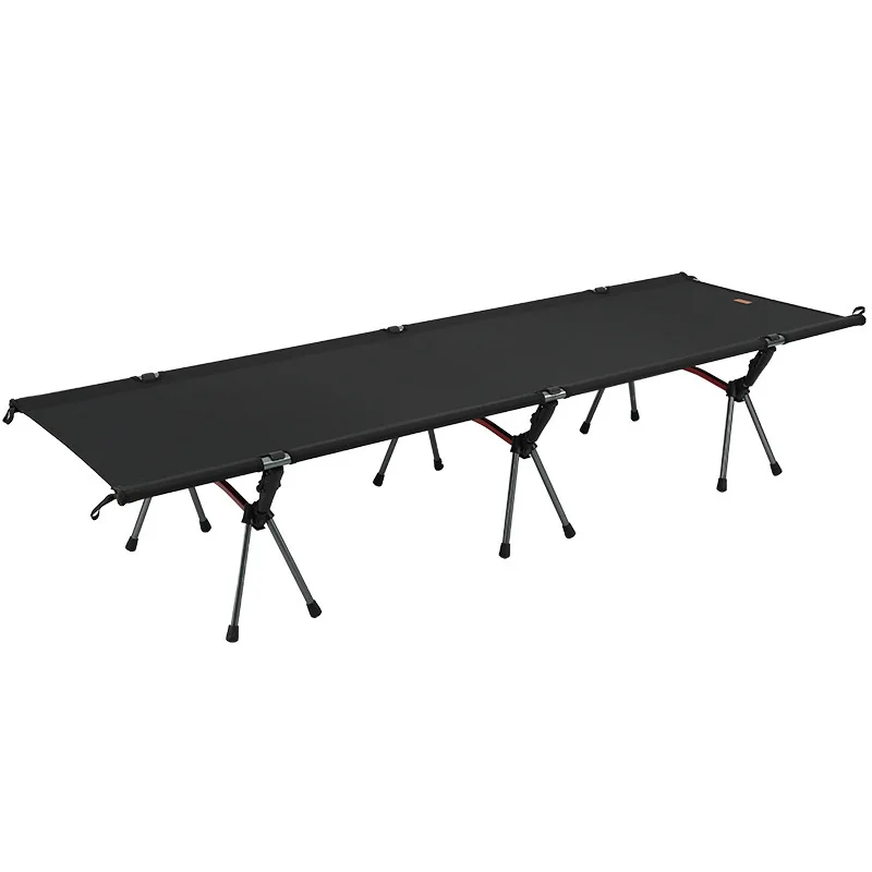 Outdoor Camping Cot - Erhöhtes tragbares Klapp-Campingbett, leicht zerlegbar, Outdoor-Militär-Campingbett