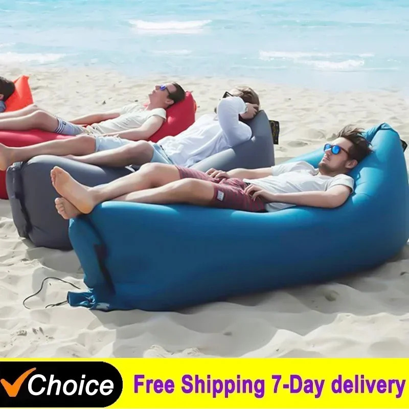 Outdoor Camping Cot - Aufblasbares Outdoor-Sofa, aufblasbare Sitzgelegenheit, aufblasbare Liege,