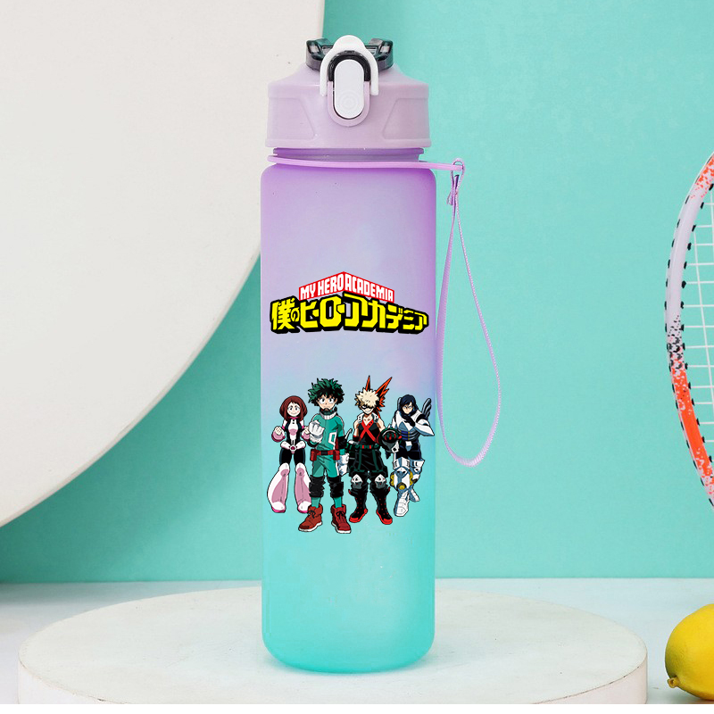 Outdoor Camping Water Tank - 750ml Anime My Hero Academia Trinkflasche