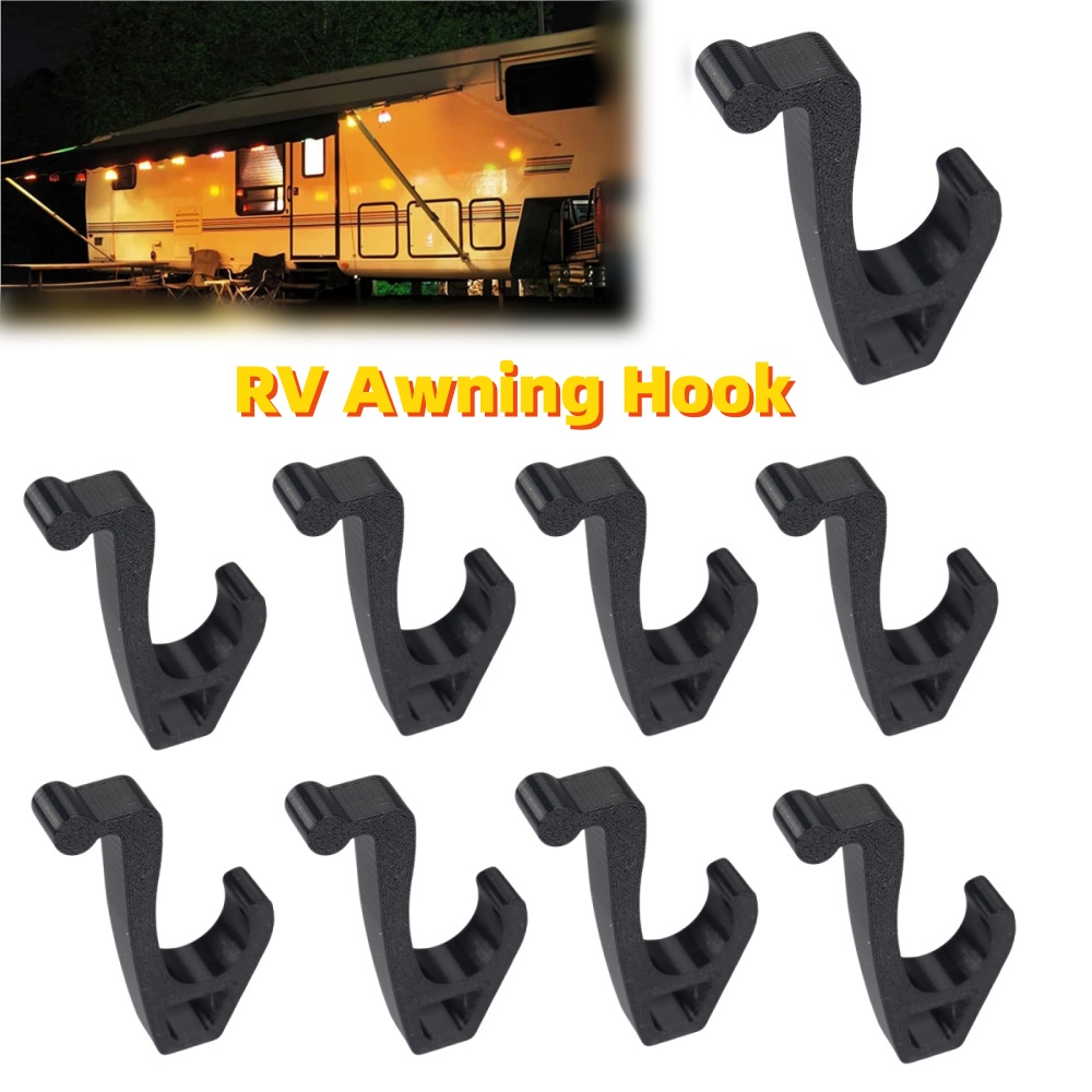 Outdoor Camping Gazebo - 1/2 Stück Camping-Markisenhaken, Clip für Wohnmobil-Zelte,