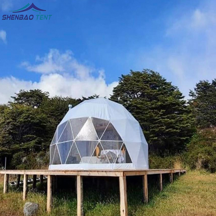 Outdoor Camping And Glamping - Outdoor PVC Camping Aluminium-Zelt Luxus-Hotel-Resort Glamping