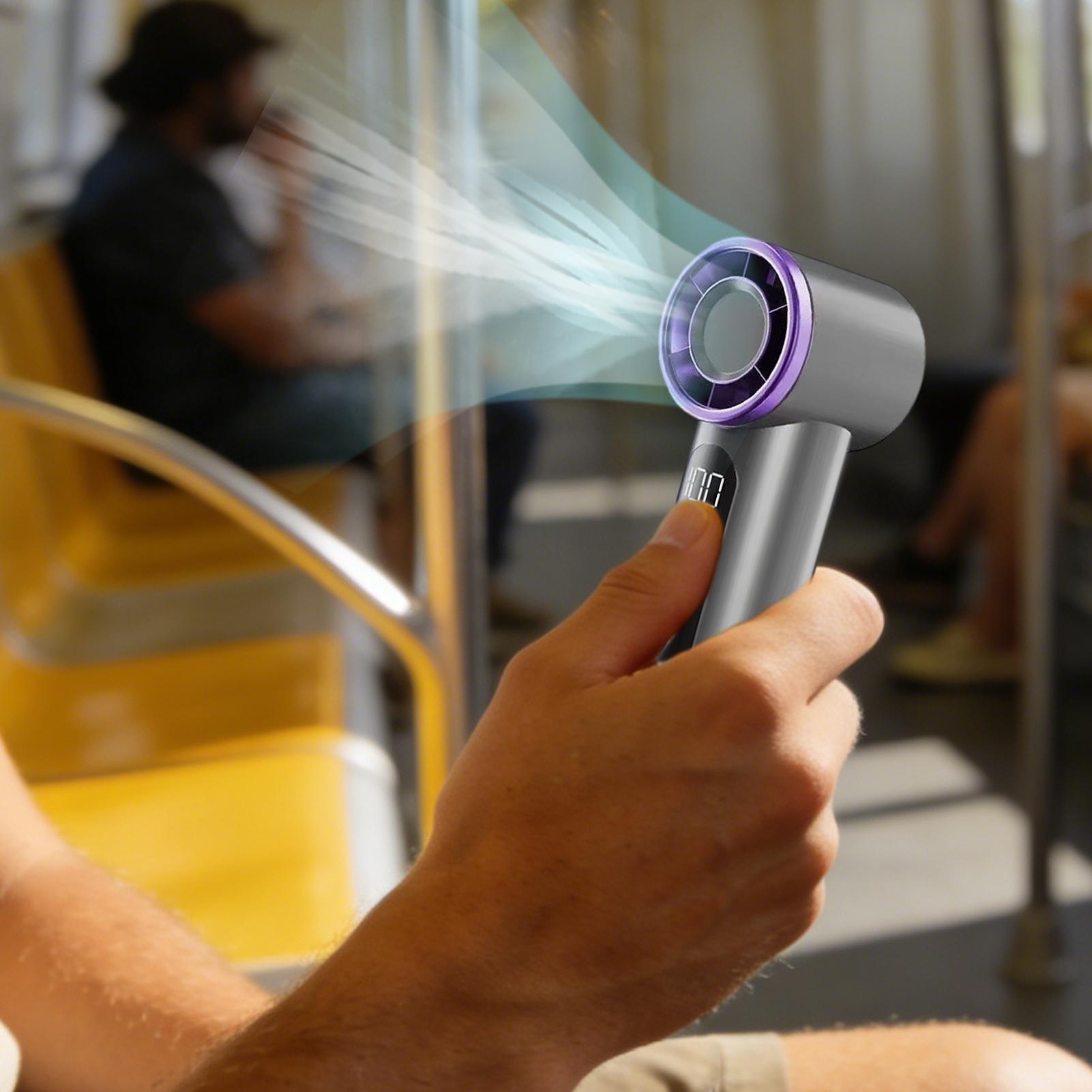 USB-Aufladbarer Mini-Handventi – Outdoor Camping Misting Fan Bewertung und Preis