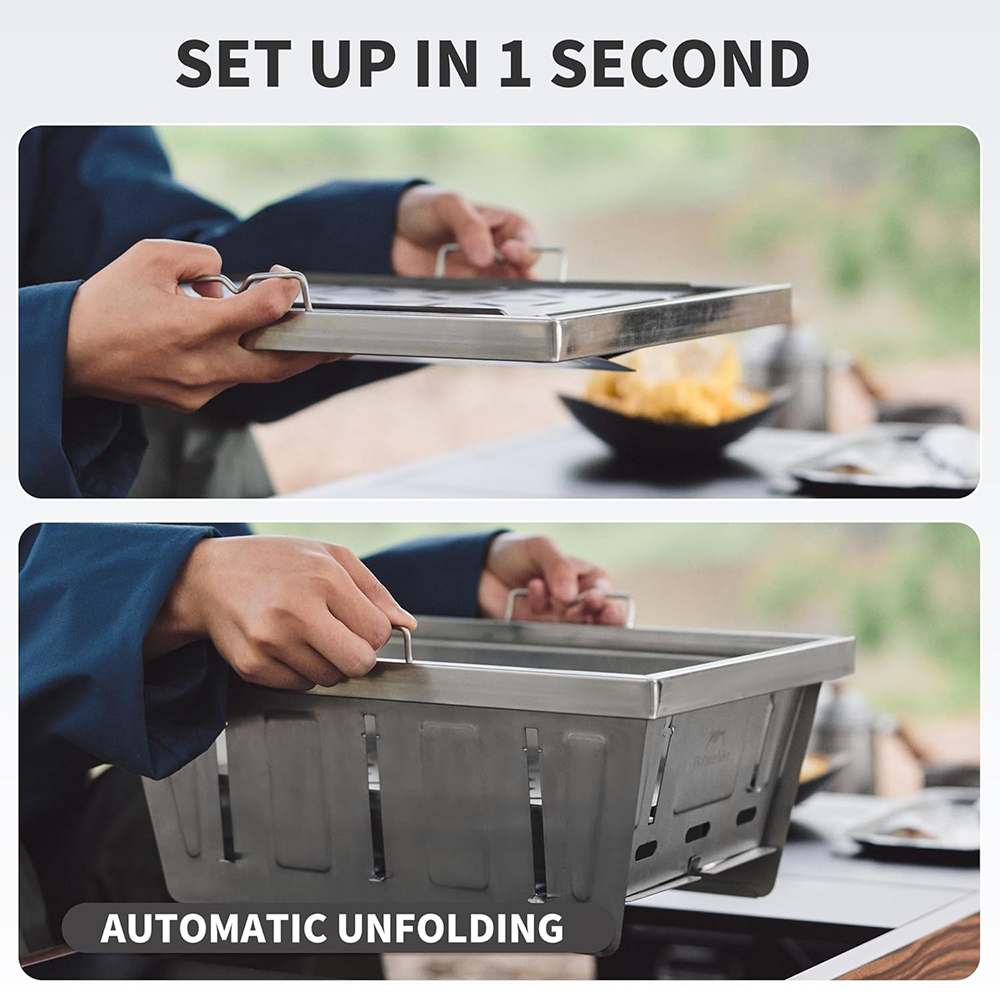 Naturehike Camping-Holzkohlegr – Outdoor Camping Griddle Bewertung und Preis