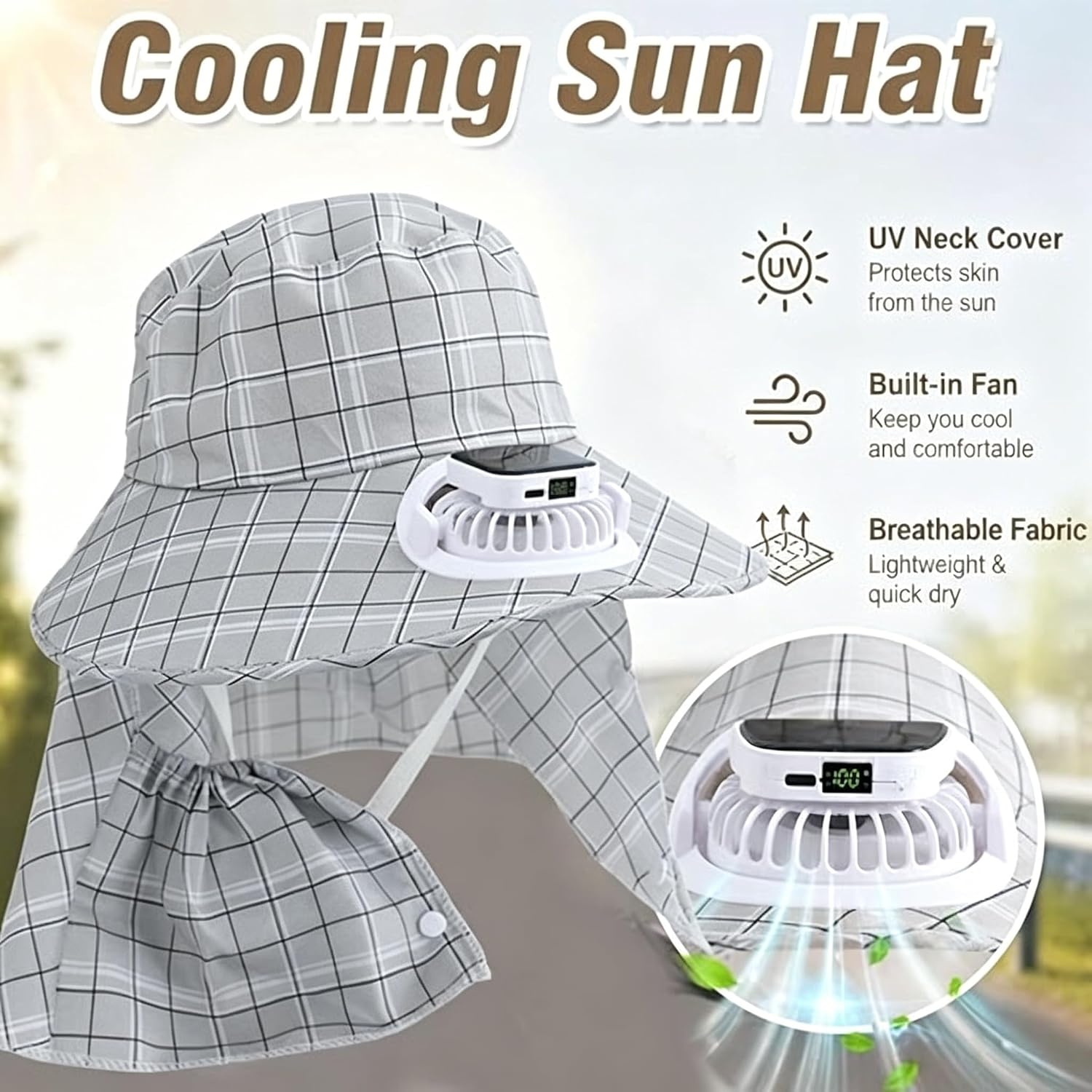 1 Stück Solarbetriebener Nacke – Outdoor Camping Hat Bewertung und Preis
