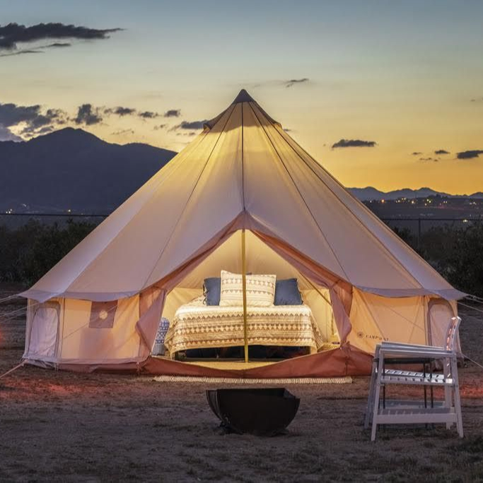 Canvas-Glockenzelt 4-Jahreszei – Outdoor Camping And Glamping Bewertung und Preis