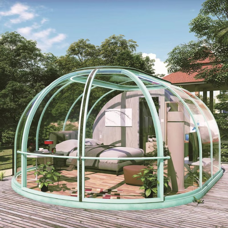 Transparente Polycarbonat-Kupp – Outdoor Camping Venues Bewertung und Preis
