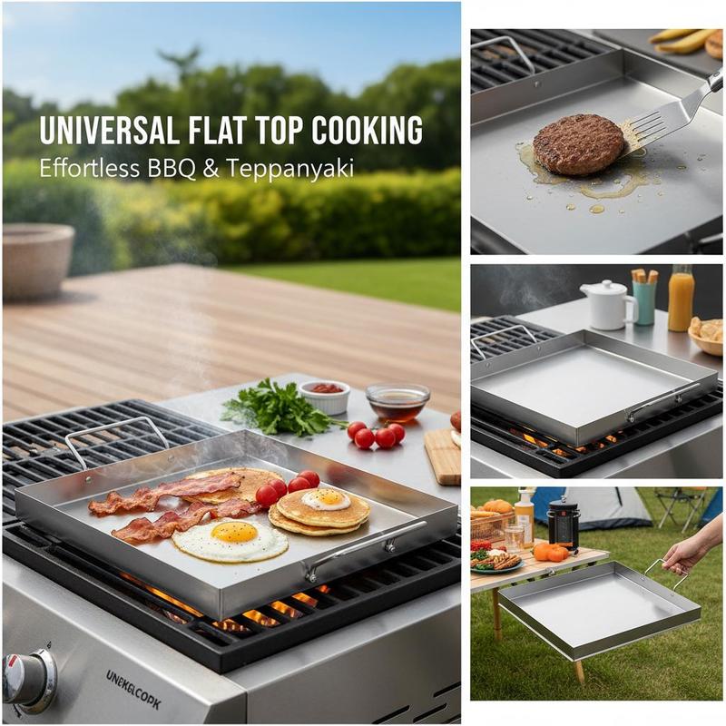 Universelle Flachgrillplatte 1 – Outdoor Camping Griddle Bewertung und Preis
