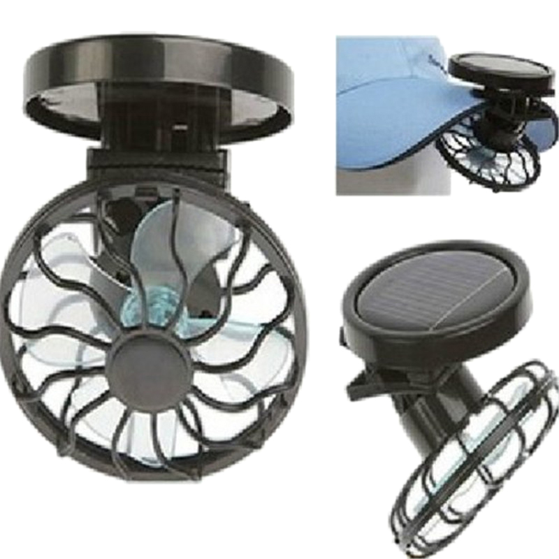 Tragbarer Mini-Solar-Klippvent – Outdoor Camping Hat Bewertung und Preis