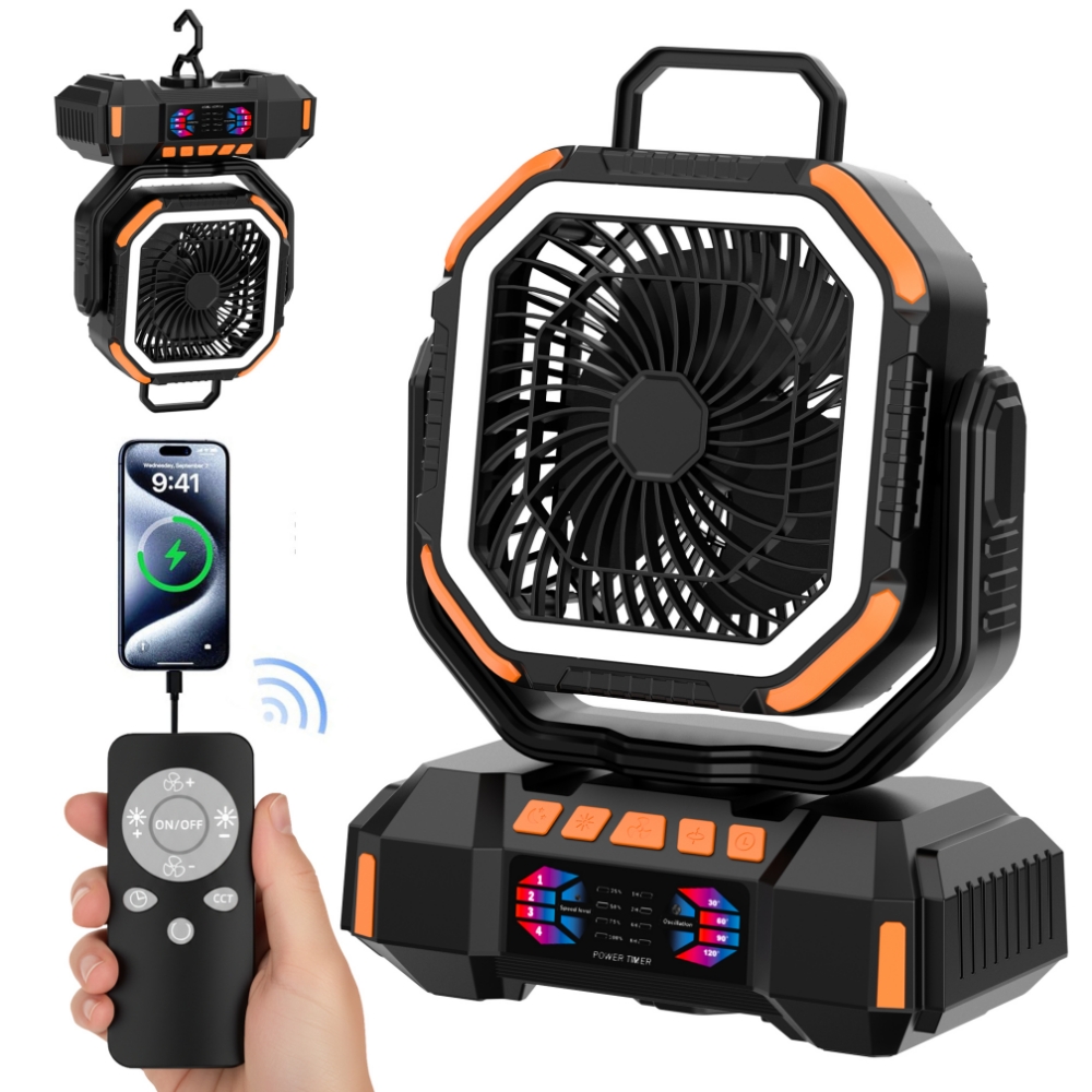 40000mAh Batteriebetriebener V – Outdoor Camping Misting Fan Bewertung und Preis