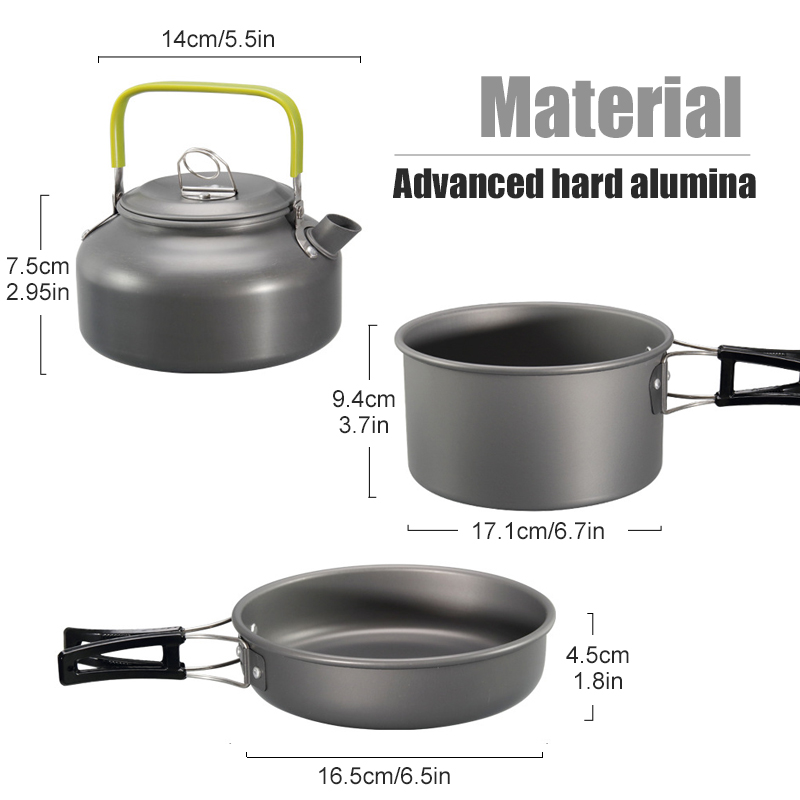 WESTTUNE Camping-Kochgeschirr- – Outdoor Camping Essentials Bewertung und Preis