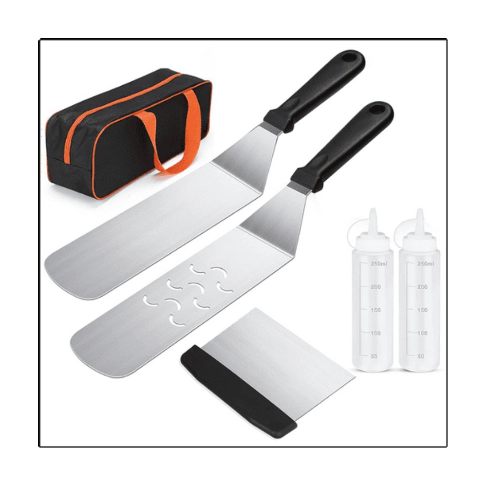 6-teiliges Grill-Werkzeug-Set, – Outdoor Camping Griddle Bewertung und Preis