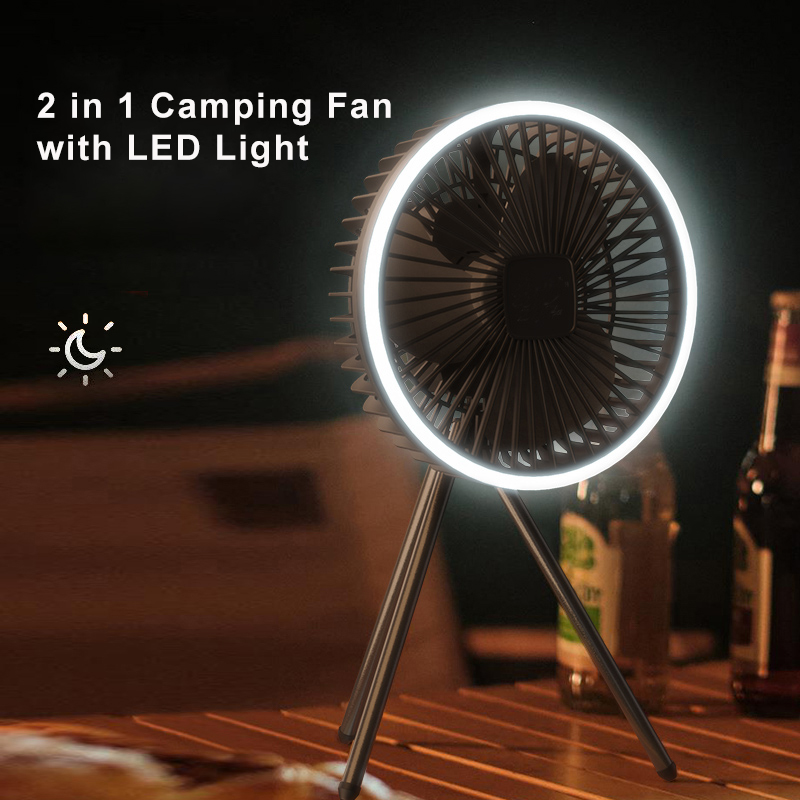 Tragbarer Campingventilator, 1 – Outdoor Camping Misting Fan Bewertung und Preis