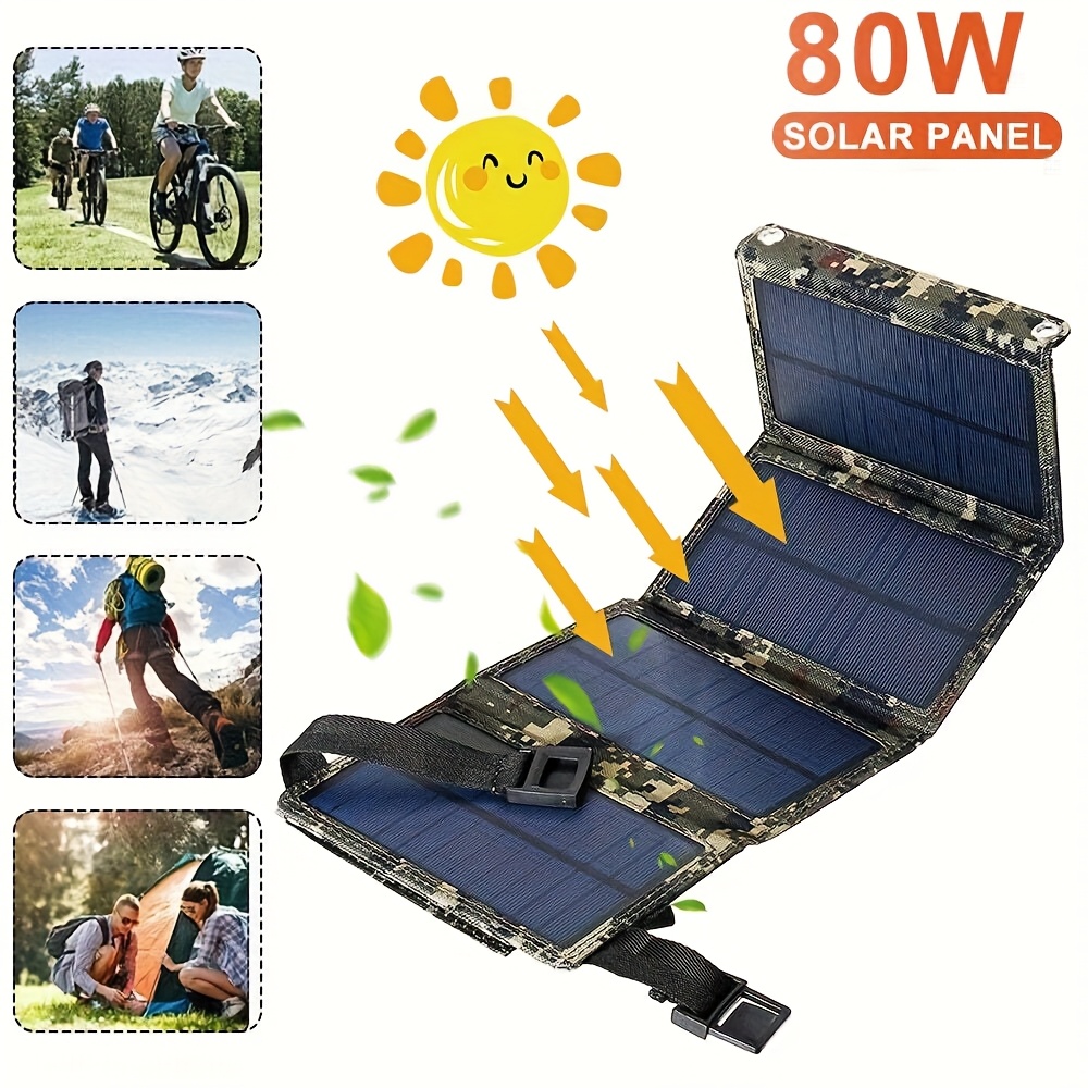 [Solarpanel] 80W Tragbares Fal – Outdoor In Camping Bewertung und Preis