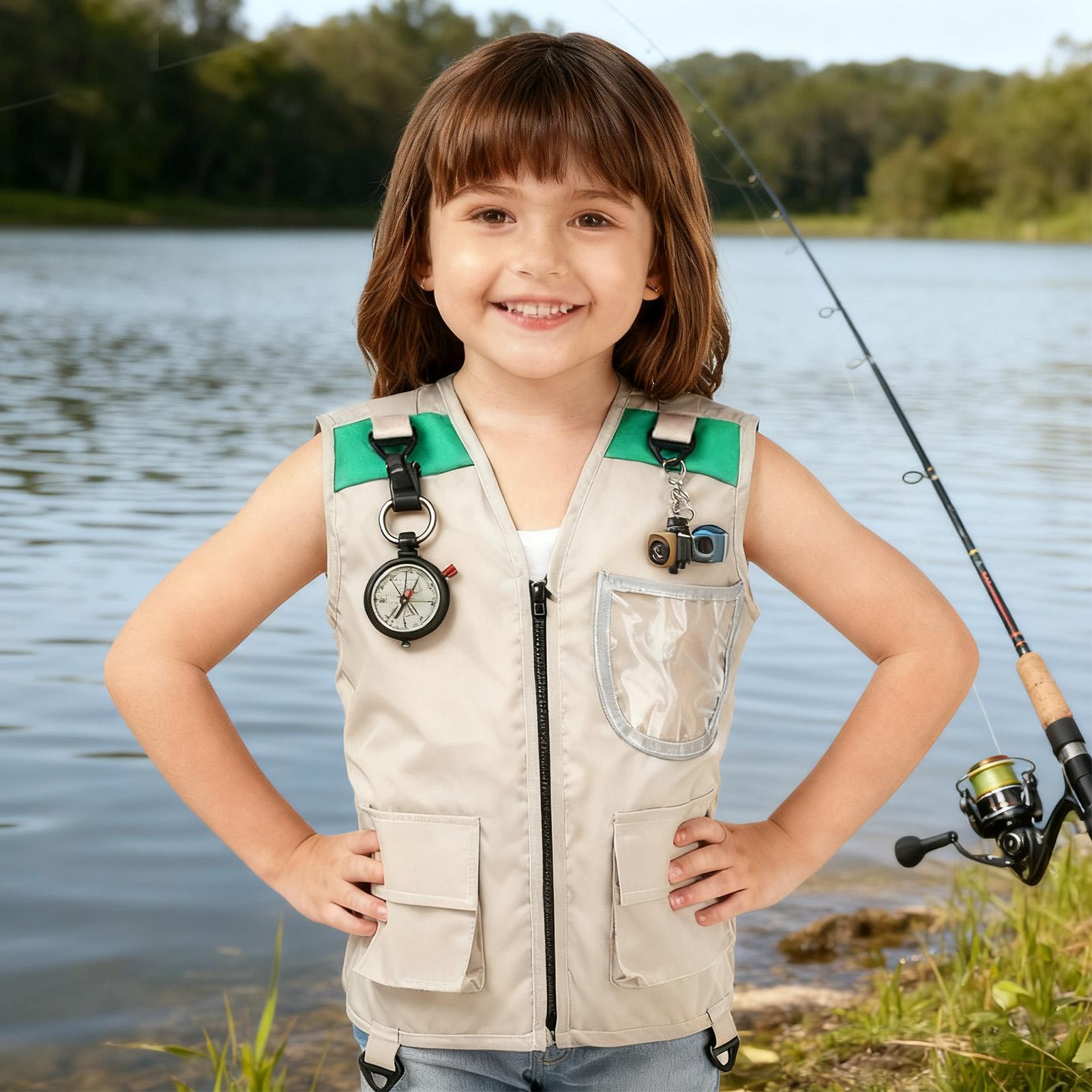 Kinder Cargo Weste Ärmellose K – Outdoor Camping Kids Activities Bewertung und Preis
