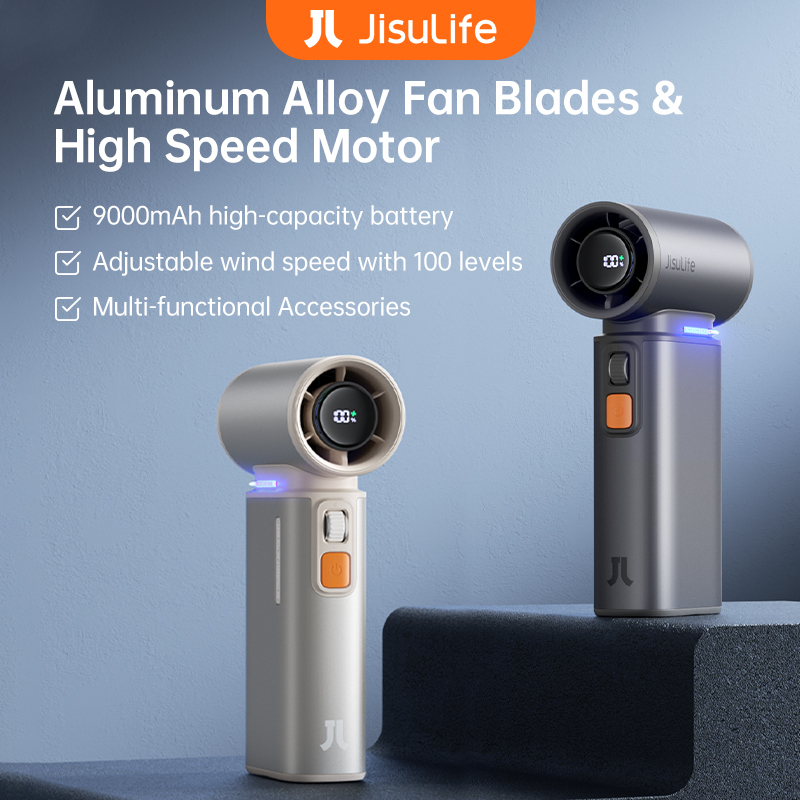 JISULIFE Tragbarer Turbo-Handv – Outdoor Camping Misting Fan Bewertung und Preis
