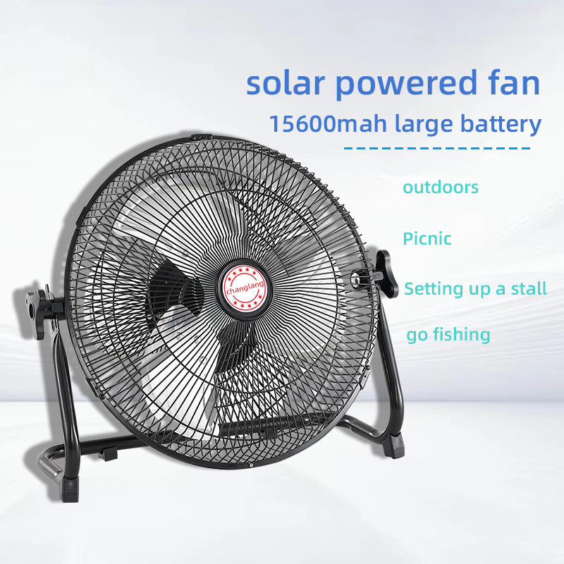 14 Zoll tragbarer Solar ventil – Outdoor Camping Misting Fan Bewertung und Preis