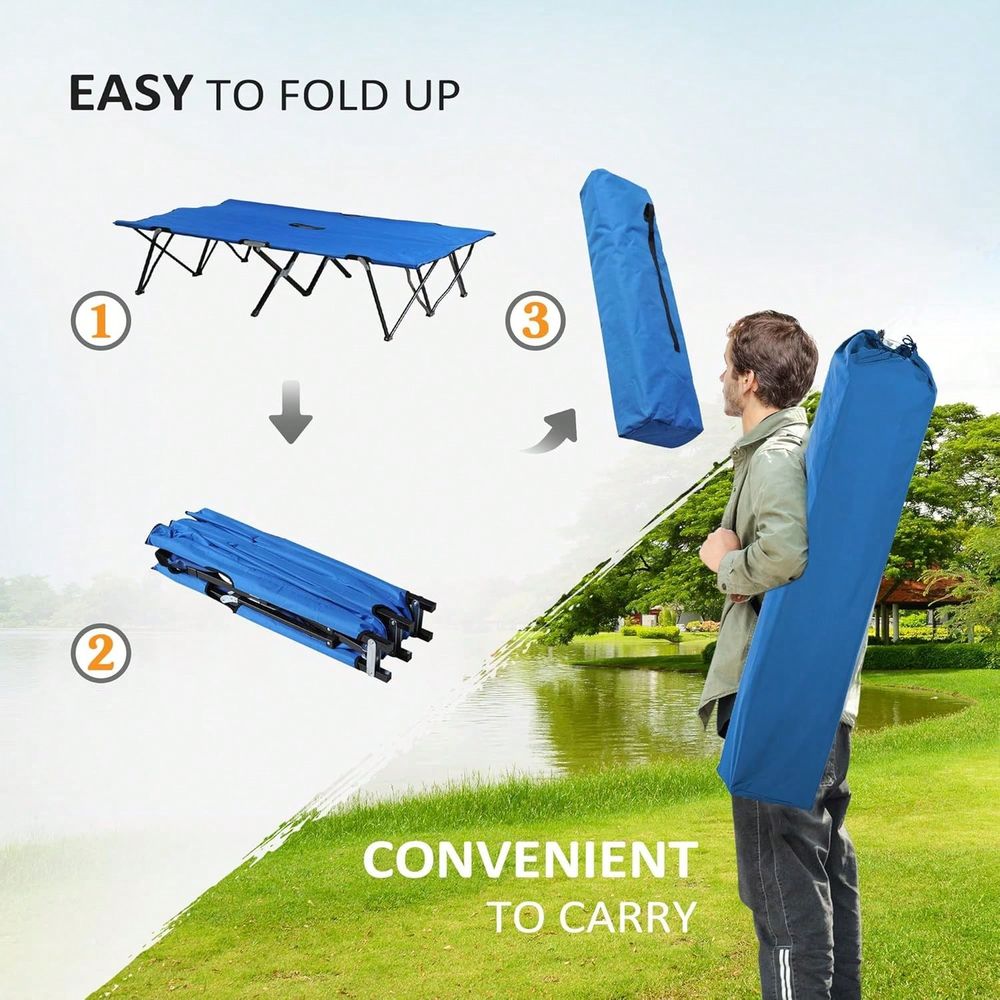 2-Personen-Klappbett für Erwac – Outdoor Camping Cot Bewertung und Preis