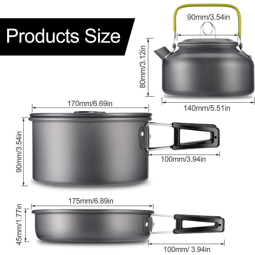 Outdoor-Camping-Kochgeschirr-S – Outdoor Camping Essentials Bewertung und Preis