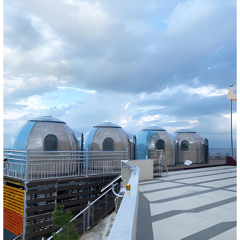 Aufblasbares Glamping-Kuppelze – Outdoor Camping And Glamping Bewertung und Preis